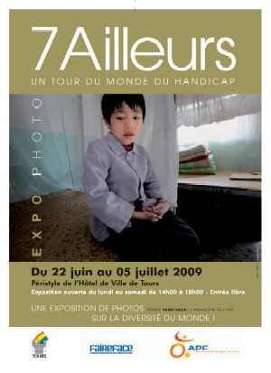 Affiche de présentation de l'exposition photos